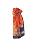 Veste hardshell haute-visibilité femme Blåkläder 4904 Orange fluo/Marine Blaklader - 490419875389