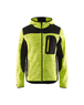 Veste tricotée à capuche Blåkläder 4930 Jaune fluo/Noir Blaklader - 493021173399