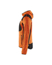 Veste tricotée à capuche Blåkläder 4930 Orange fluo/Noir Blaklader - 493021175399