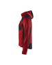 Veste tricotée à capuche Blåkläder 4930 Rouge/Noir Blaklader - 493021175699