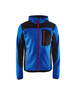 Veste tricotée à capuche Blåkläder 4930 Bleu roi/Noir Blaklader - 493021178599