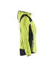 Veste tricotée à capuche femme Blåkläder 4931 Jaune fluo/Noir Blaklader - 493121173399