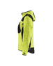 Veste tricotée à capuche femme Blåkläder 4931 Jaune fluo/Noir Blaklader - 493121173399