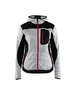 Veste tricotée à capuche femme Blåkläder 4931 Gris chiné/Noir Blaklader - 493121179099