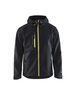 Veste Softshell à capuche Blåkläder 4949 Noir/Jaune fluo Blaklader - 494925179933