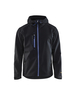 Veste Softshell à capuche Blåkläder 4949 Noir/Bleu roi Blaklader - 494925179985