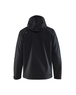 Veste Softshell à capuche Blåkläder 4949 Noir/Gris clair Blaklader - 494925179992