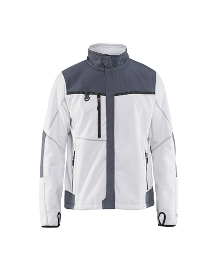 Veste polaire coupe-vent Blåkläder 4955 Blanc/Gris clair Blaklader - 495525241094