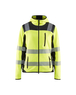 Veste tricotée haute-visibilité femme Blåkläder 4967 Jaune fluo/Noir Blaklader - 496721203399