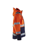 Veste hardshell stretch 2D haute-visibilité Blåkläder 4987 Orange fluo/Marine Blaklader - 498719875389
