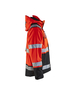 Veste hardshell stretch 2D haute-visibilité Blåkläder 4987 Rouge fluo/Noir Blaklader - 498719875599
