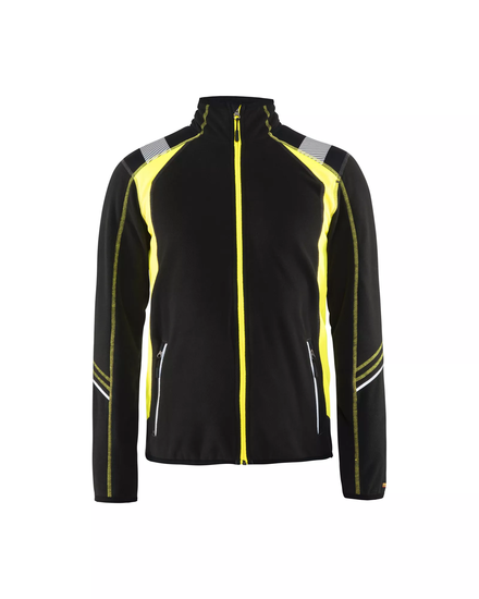 Veste micropolaire Blåkläder 4993 Noir/Jaune fluo Blaklader - 499310109933