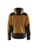 Veste tricotée avec softshell Blåkläder 5940 miel doré/Noir Blaklader - 594025363799