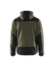Veste tricotée avec softshell Blåkläder 5940 Vert foncé/Noir Blaklader - 594025364199