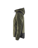Veste tricotée avec softshell Blåkläder 5940 Vert foncé/Noir Blaklader - 594025364199
