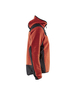 Veste tricotée avec softshell Blåkläder 5940 Rouge brique/Noir Blaklader - 594025365999