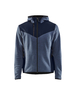 Veste tricotée avec softshell Blåkläder 5940 Bleu guède/Marine foncé Blaklader - 594025368286