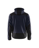 Veste tricotée avec softshell Blåkläder 5940 Marine foncé/Noir Blaklader - 594025368699