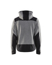 Veste tricotée avec softshell Blåkläder 5940 Gris chiné/Noir Blaklader - 594025369099