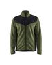 Veste tricotée avec softshell Blåkläder 5942 Vert foncé/Noir Blaklader - 594225364199