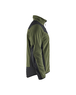 Veste tricotée avec softshell Blåkläder 5942 Vert foncé/Noir Blaklader - 594225364199