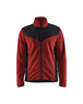 Veste tricotée avec softshell Blåkläder 5942 Rouge brique/Noir Blaklader - 594225365999