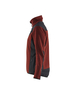 Veste tricotée avec softshell femme Blåkläder 5943 Rouge brique/Noir Blaklader - 594325365999