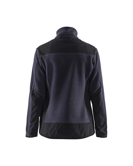 Veste tricotée avec softshell femme Blåkläder 5943 Marine foncé/Noir Blaklader - 594325368699