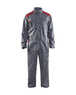 Combinaison industrie manches longues Blåkläder 6054 Gris clair/Rouge Blaklader - 605418009456C