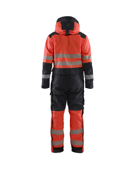 Combinaison hiver haute-visibilité Blåkläder 6725 Rouge fluo/Noir Blaklader - 672519775599