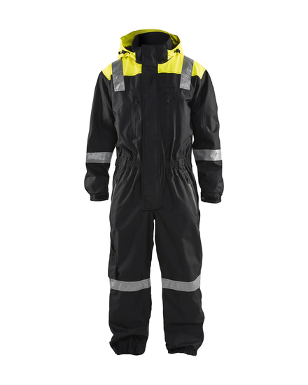 Combinaison manches longues à capuche Blåkläder 6786 Noir/Jaune fluo Blaklader - 678619779933C