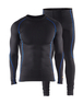 Ensemble sous-vêtements LIGHT Blåkläder 6810 Noir/Bleu roi Blaklader - 681017079985