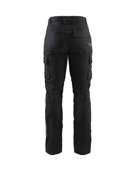 Pantalon industrie stretch femme Blåkläder 7106 Noir Blaklader - 710613449900C