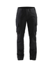 Pantalon industrie stretch femme Blåkläder 7106 Noir Blaklader - 710613449900C