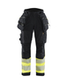 Pantalon Softshell Haute-Visibilité Femme Blåkläder 7114 Noir/Jaune fluo Blaklader - 711425139933C