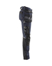 Pantalon artisan +stretch femme Blåkläder 7115 Marine foncé/Noir Blaklader - 711513438699C