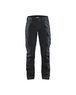 Pantalon maintenance stretch 2D femme Blåkläder 7140 Noir/Noir Blaklader - 714011419999C