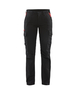Pantalon industrie stretch 2D Femme Blåkläder 7144 Noir/Rouge Blaklader - 714418329956C
