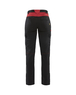 Pantalon industrie stretch 2D Femme Blåkläder 7144 Noir/Rouge Blaklader - 714418329956C