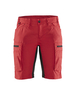Short maintenance stretch femme Blåkläder 7149 Rouge/Noir Blaklader - 714918455699C