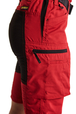 Short maintenance stretch femme Blåkläder 7149 Rouge/Noir Blaklader - 714918455699C