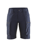 Short maintenance stretch femme Blåkläder 7149 Marine foncé/Noir Blaklader - 714918458699C