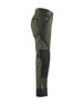 Pantalon paysagiste femme Blåkläder 7154 Vert armée/Noir Blaklader - 715418354699C