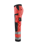 Pantalon artisan haute-visibilité femme Blåkläder 7155 Rouge fluo/Noir Blaklader - 715518115599C