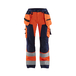 Pantalon artisan haute-visibilité femme Blåkläder 7156 Orange fluo/Marine Blaklader - 715618115389C