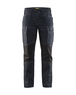 Pantalon maintenance +stretch femme Blåkläder 7159 Marine/Noir Blaklader - 715911428999