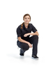 Pantalon maintenance +stretch femme Blåkläder 7159 Marine/Noir Blaklader - 715911428999C