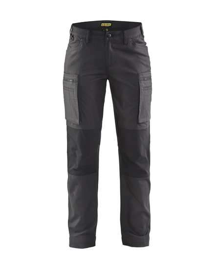 Pantalon maintenance +stretch femme Blåkläder 7159 Gris Foncé/Noir Blaklader - 715911469899C