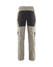 Pantalon maintenance +stretch femme Blåkläder 7159 Beige/Noir Blaklader - 715918452799C