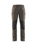 Pantalon maintenance +stretch femme Blåkläder 7159 Vert Kaki/Noir Blaklader - 715918454599C